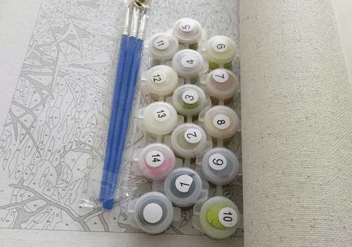 What’s In The Paint By Number Kit